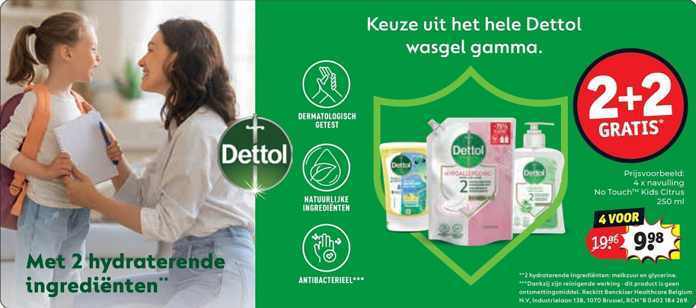 4 x navulling No TouchTM Kids Citrus 250 ml