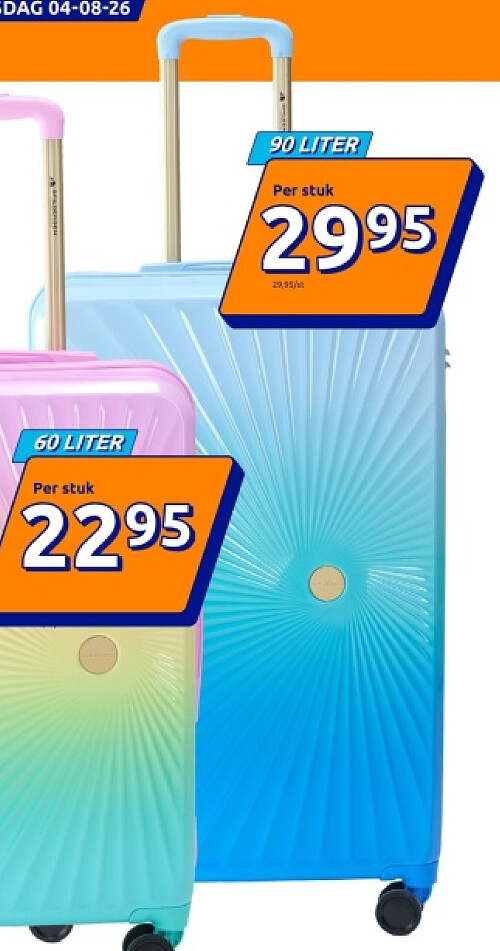 Spilbergen koffer Ibiza 90 LITER