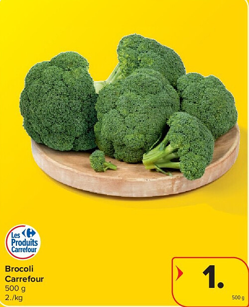 Brocoli Carrefour 500 g