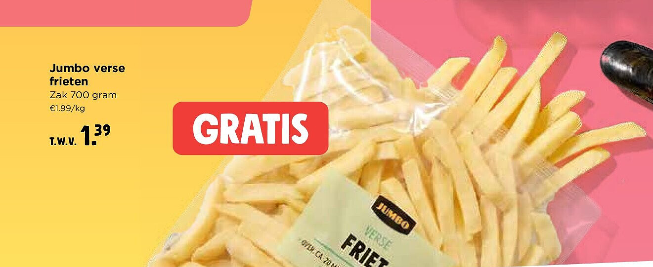 Jumbo verse frieten