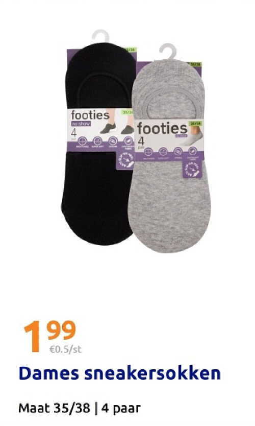 Dames sneakersokken