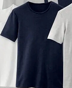T-shirt col rond, manches courtes Thermolactyl