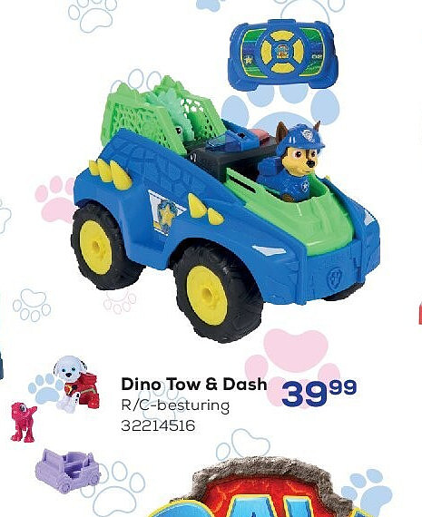 Dino Tow & Dash R/C-besturing