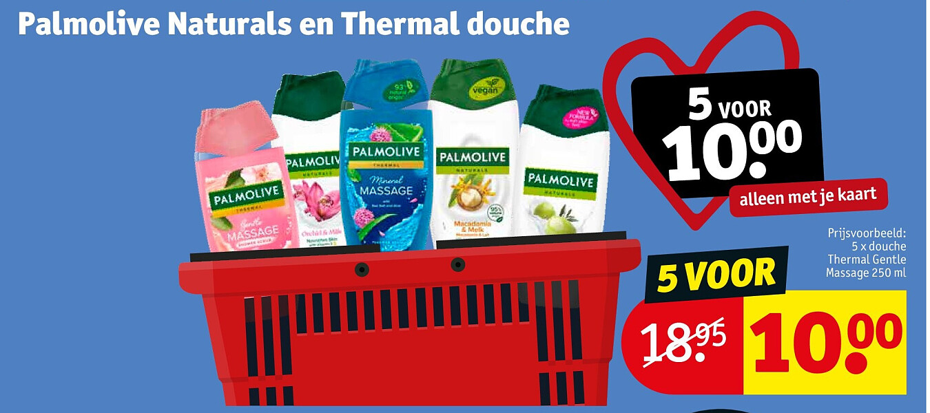 Palmolive Naturals en Thermal douche