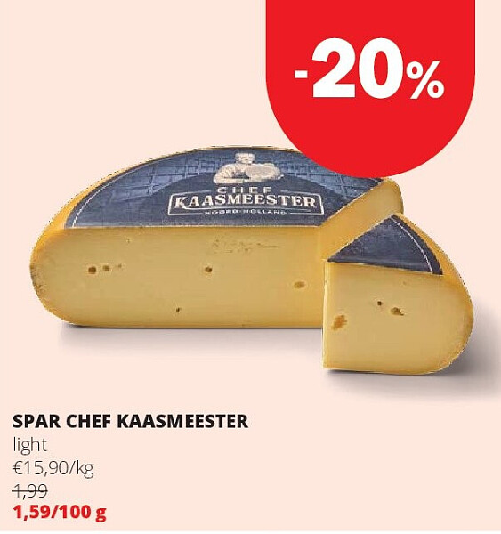 SPAR CHEF KAASMEESTER