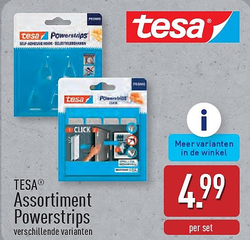 Assortiment Powerstrips