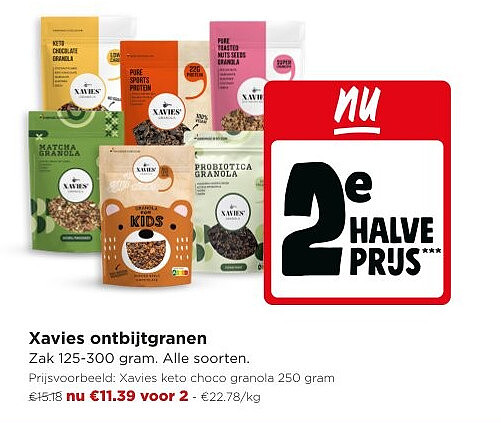 Xavies ontbijtgranen
