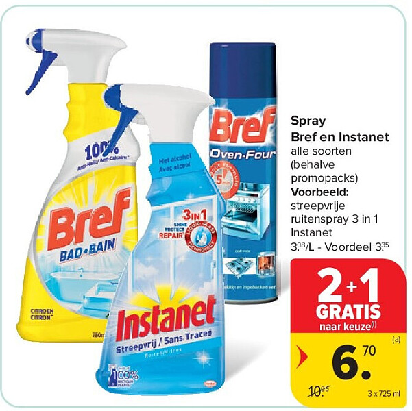 Spray Bref en Instanet