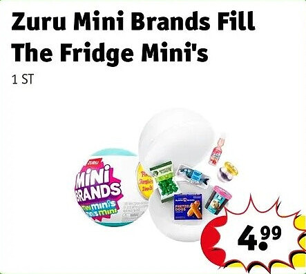 Zuru Mini Brands Fill The Fridge Mini's