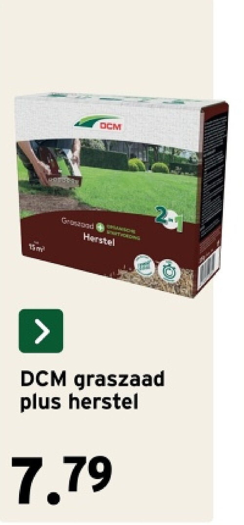 DCM graszaad plus herstel
