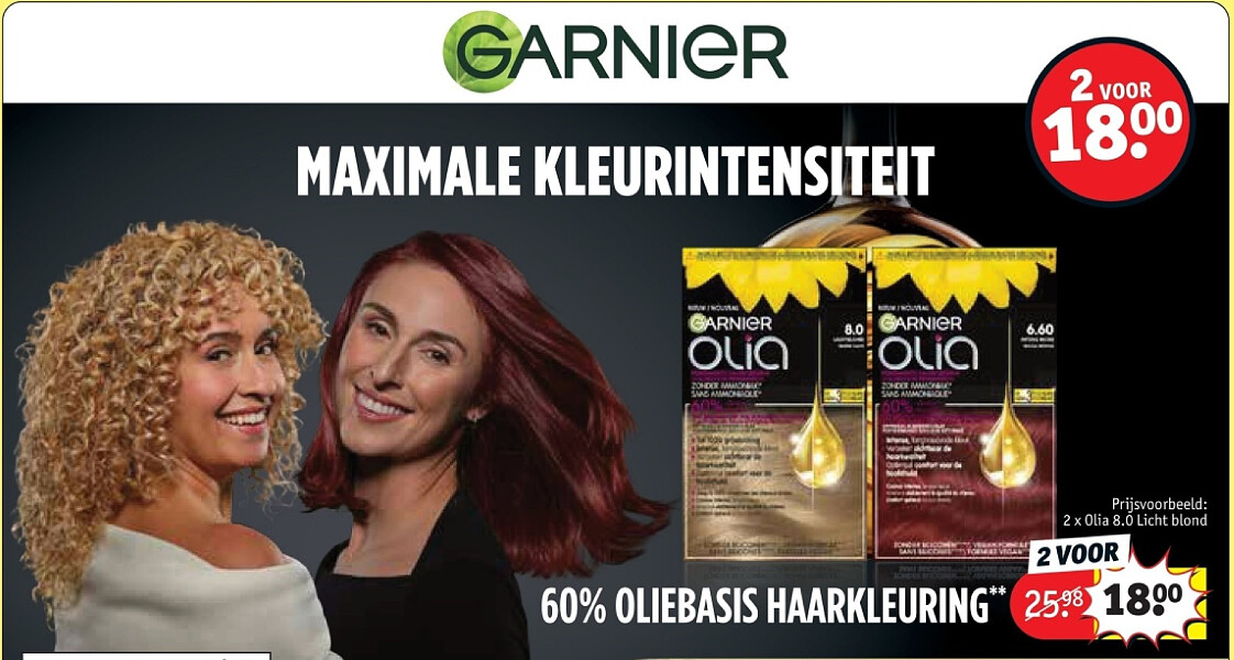 2 x Olia 8.0 Licht blond