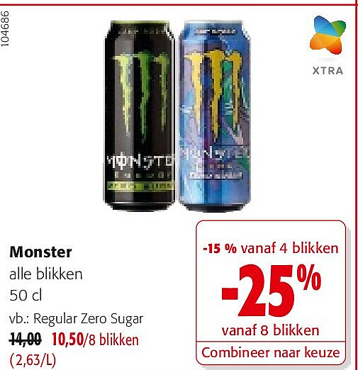 Monster Regular Zero Sugar