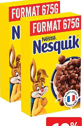 Céréales Chocolat Nesquik