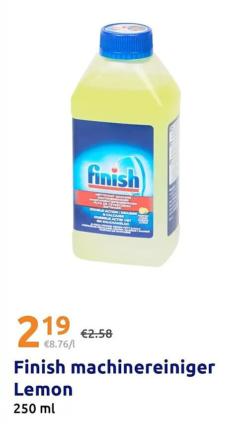 Finish machinereiniger Lemon