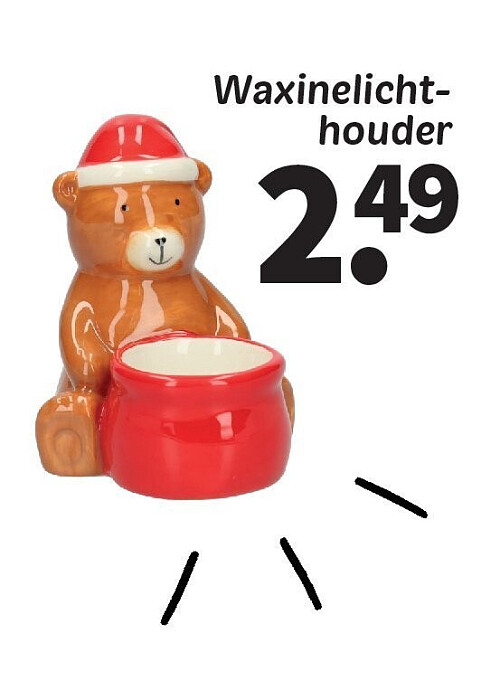 Waxinelichthouder