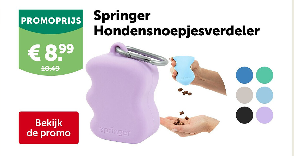 Springer Hondensnoepjesverdeler
