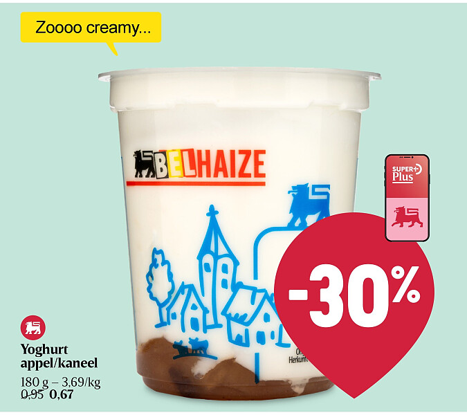 Yoghurt appel/kaneel