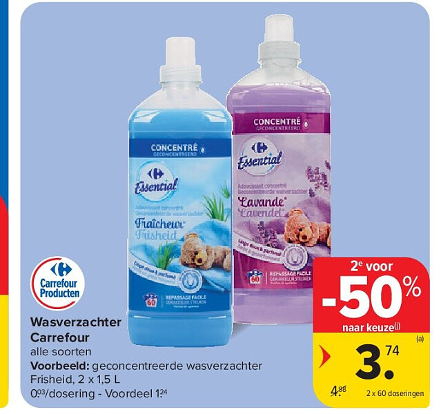 Wasverzachter Carrefour