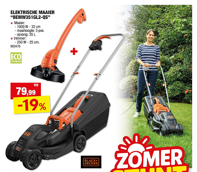 ELEKTRISCHE MAAIER “BEMW351GL2-QS”