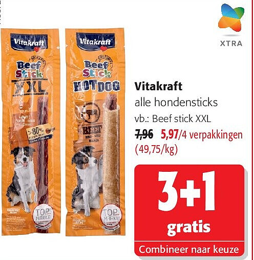 Vitakraft Beef stick XXL
