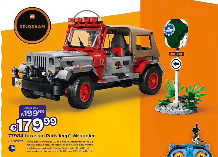 77984 Jurassic Park Jeep® Wrangler