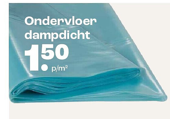 Ondervloer dampdicht