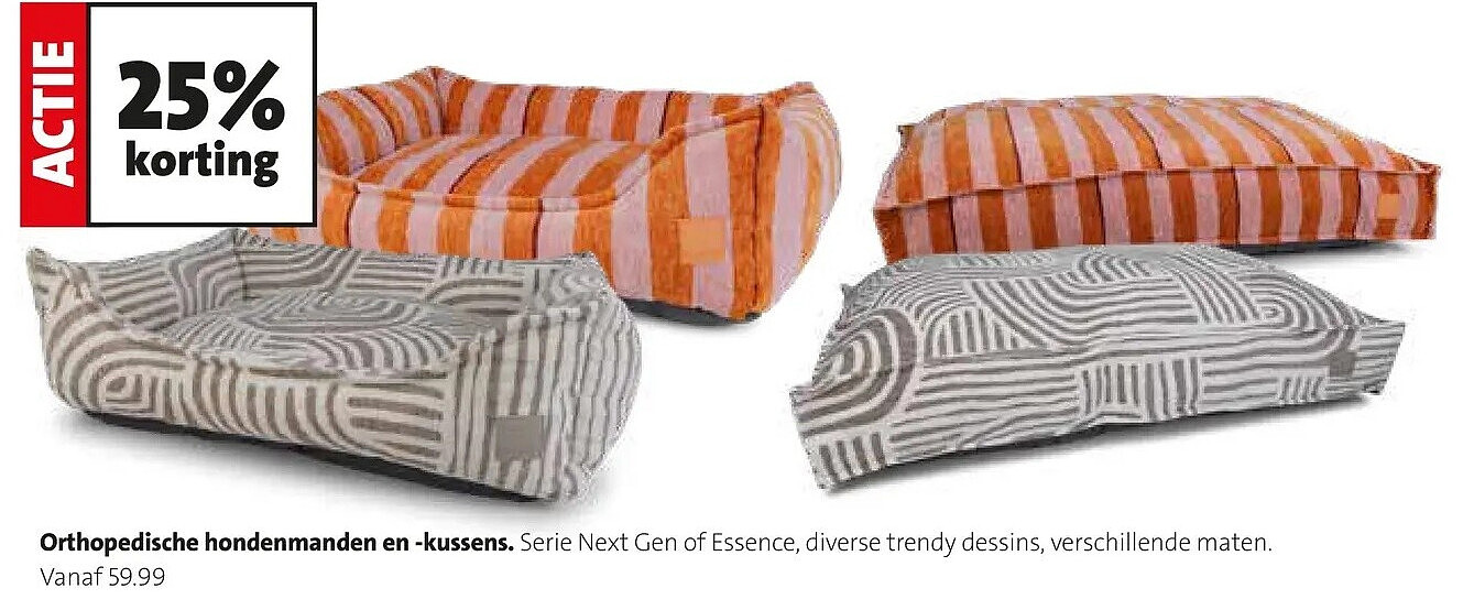 Orthopedische hondenmanden en -kussens
