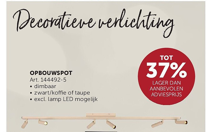 OPBOUWSPOT 6 SPOTS