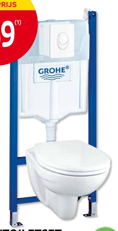 Inbouwtoiletset Solido