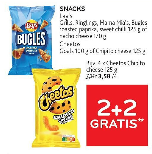 Cheetos Chipito cheese 125 g