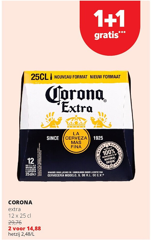 CORONA extra 12 x 25 cl