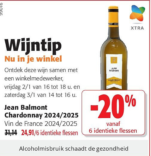 Jean Balmont Chardonnay 2024/2025