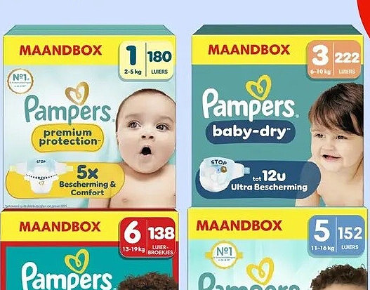 Pampers pants maat 6 (138st)