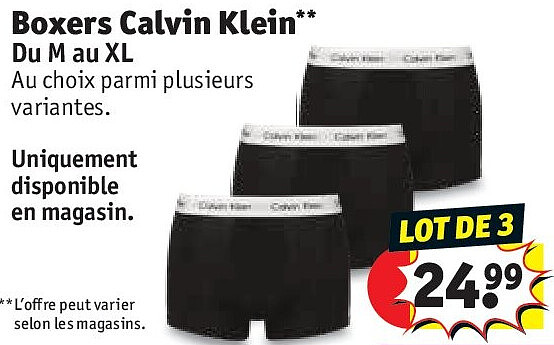 Boxers Calvin Klein**