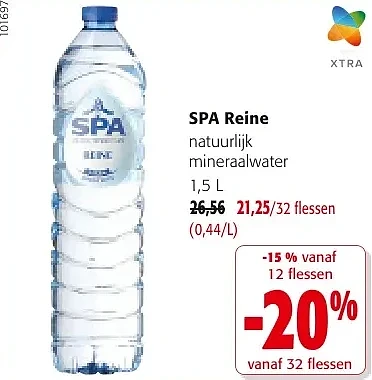 SPA Reine natuurlijk mineraalwater
