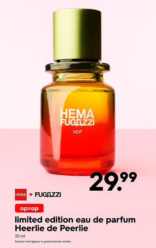 limited edition eau de parfum Heerlie de Peerlie