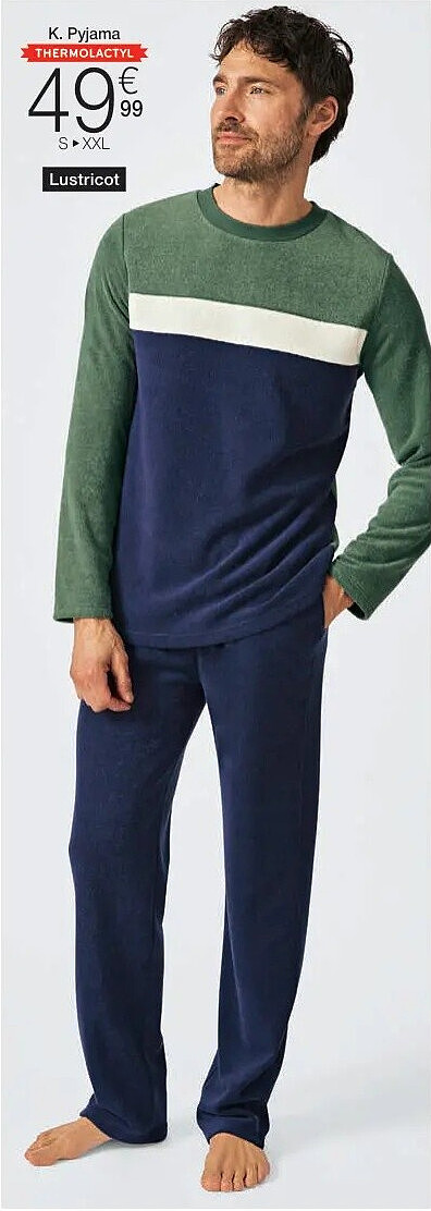 K. Pyjama in lustr inot