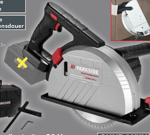 Akku-Metallhandkreissäge 20 V »PPMSA 20-Li«