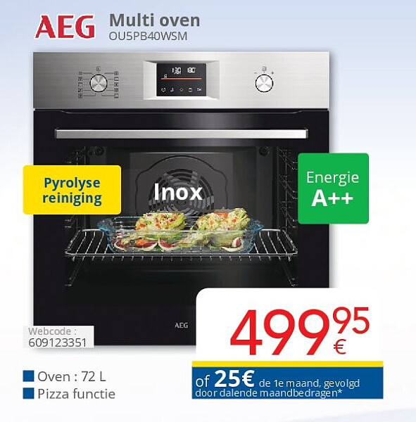 Aeg Multi oven