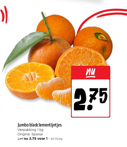 Jumbo bladclementijntjes