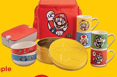 Set de 2 mugs Super Mario