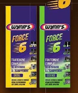 Force 6 traitement complet du réservoir 325 ml