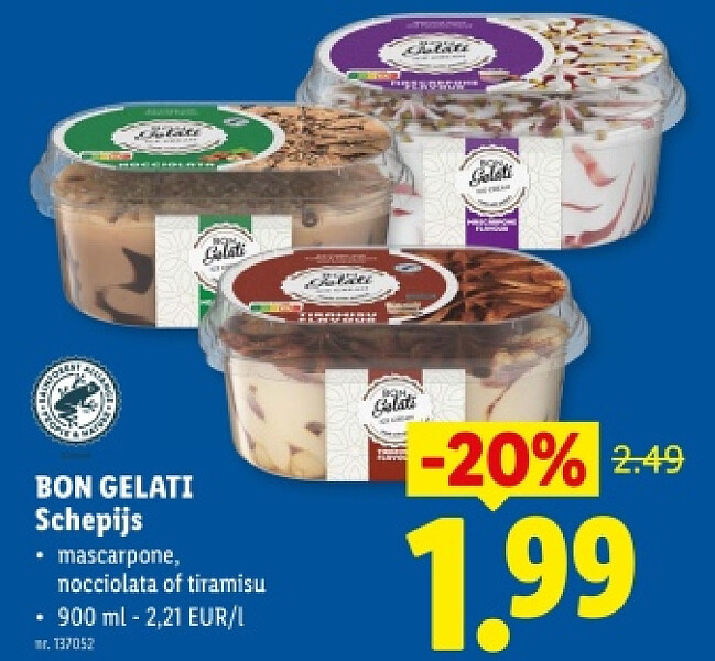 BON GELATI Schepijs