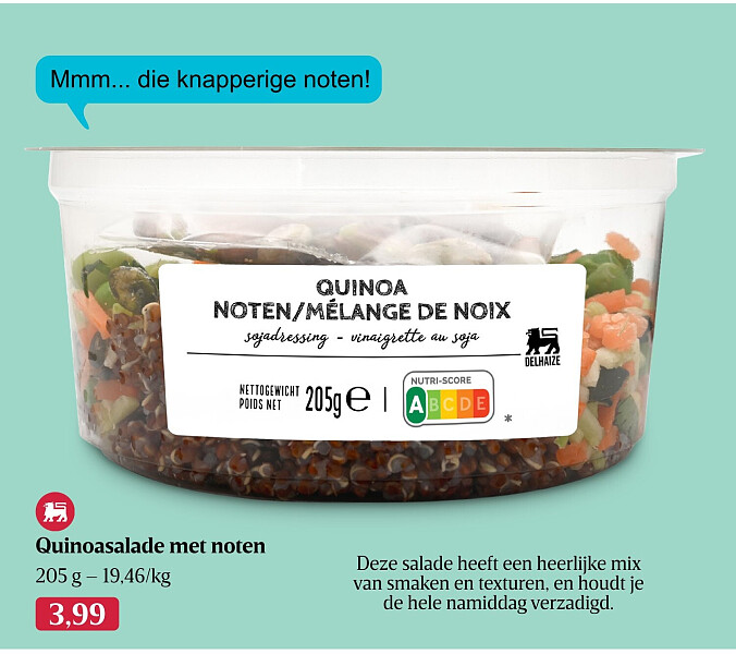 Quinoasalade met noten