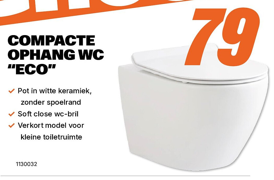 COMPACTE OPHANG WC “ECO”