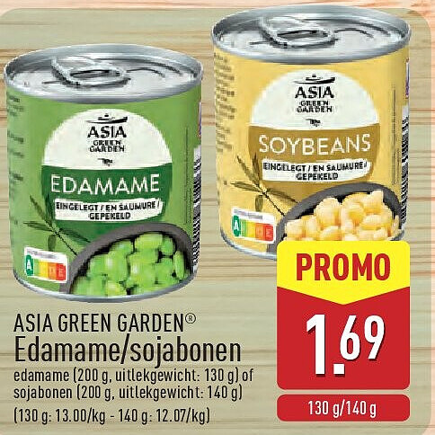 Edamame/sojabonen