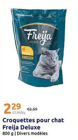 Croquettes pour chat Freija Deluxe