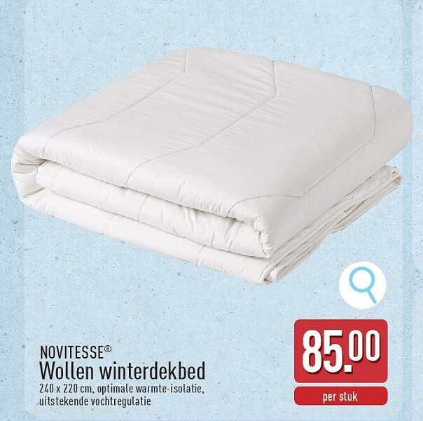 NOVITESSE® Wollen winterdekbed