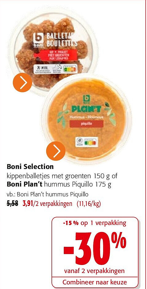 Boni Plan’t hummus Piquillo