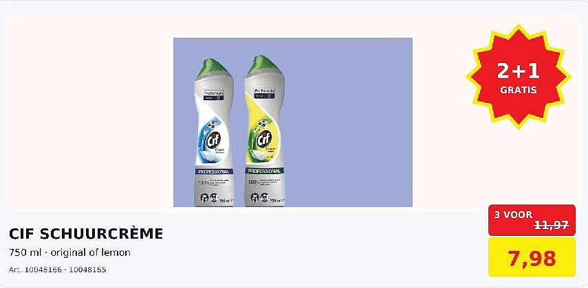 CIF SCHUURCRÈME